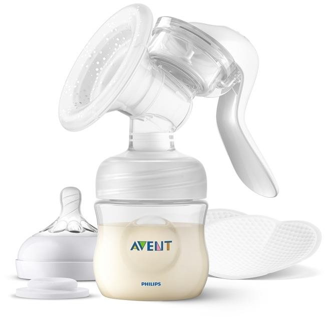 Philips AVENT manuálna odsávačka so zásobníkom Odsávačka na mlieko