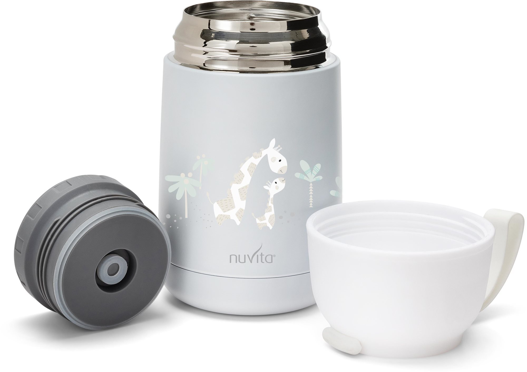 Nuvita termoska so silikónovým držiakom 500 ml Detská termoska