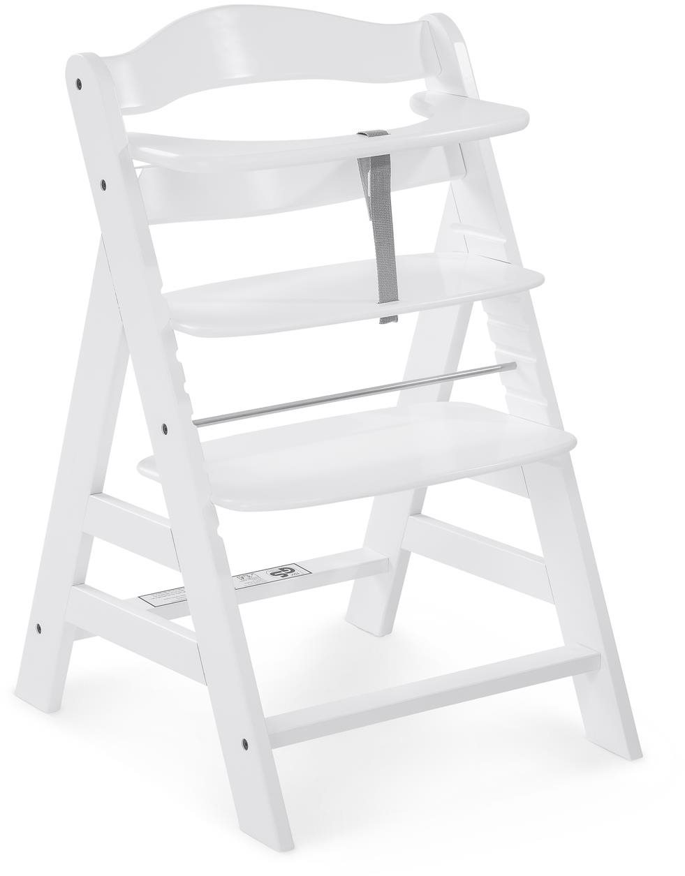 HAUCK Alpha+ drevená stolička White Stolička na kŕmenie