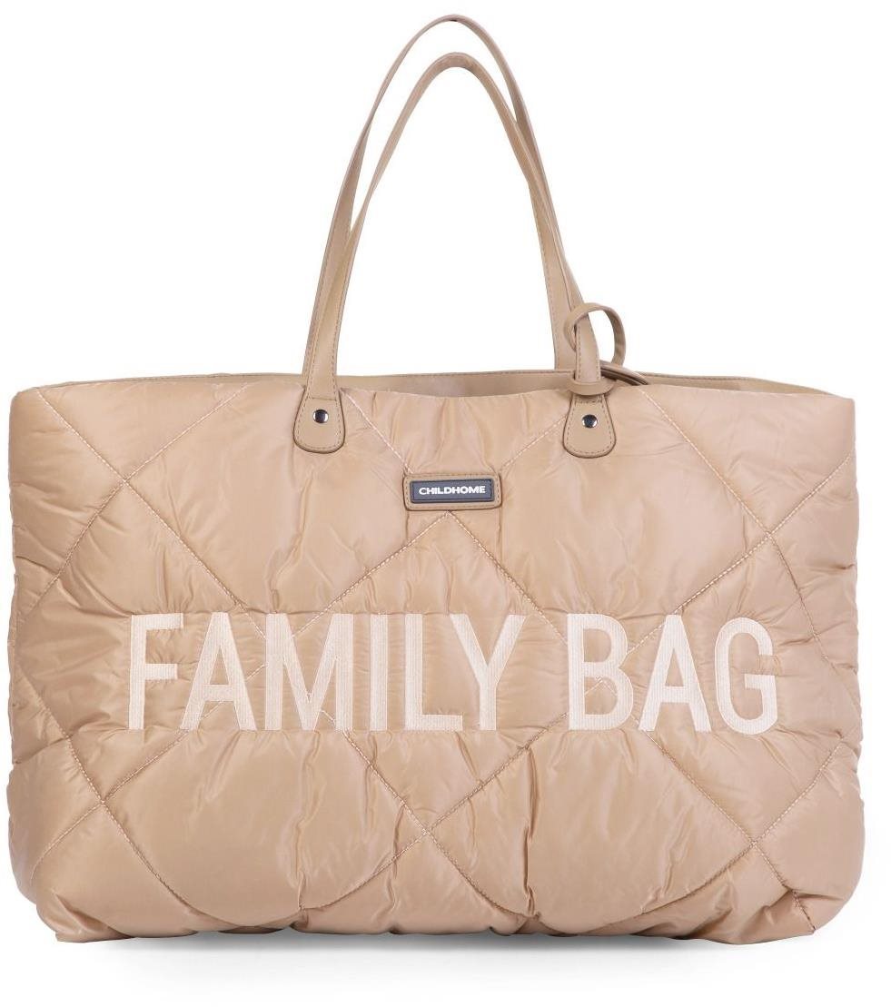 CHILDHOME Family Bag Puffered Beige Cestovná taška