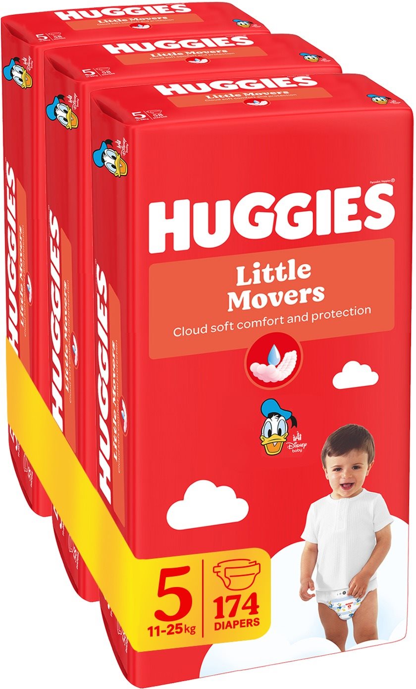 HUGGIES Ultra Comfort Mega 5-ös méret (174 db) Eldobható pelenka