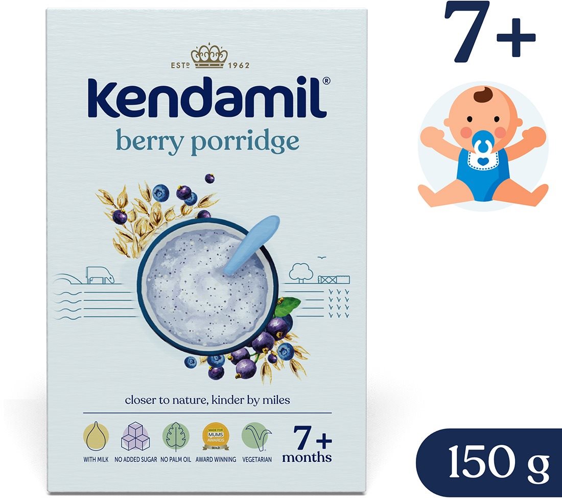 Kendamil mléčná kaše s lesním ovocem (150 g) Mléčná kaše