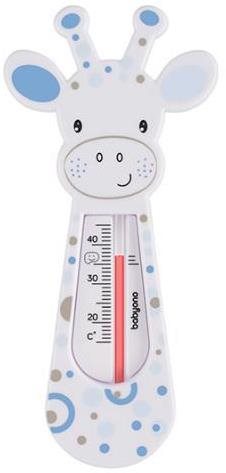 BabyOno teplomer do vody žirafa, biela Detský teplomer