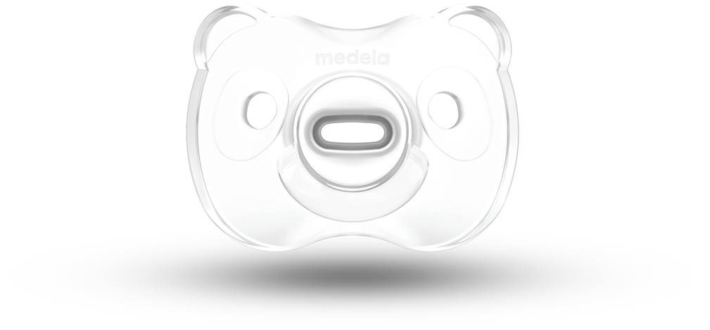 MEDELA Baby mäkký celosilikónový cumlík Boy 0 – 6 m, 2 ks Cumlík