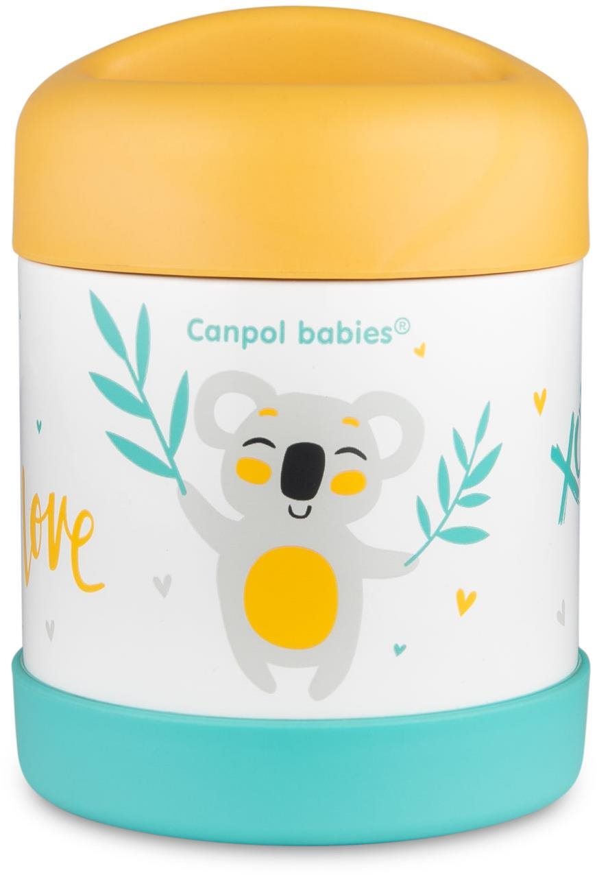 Canpol Babies Exotic Animals termoska na jedlo 300 ml Detská termoska