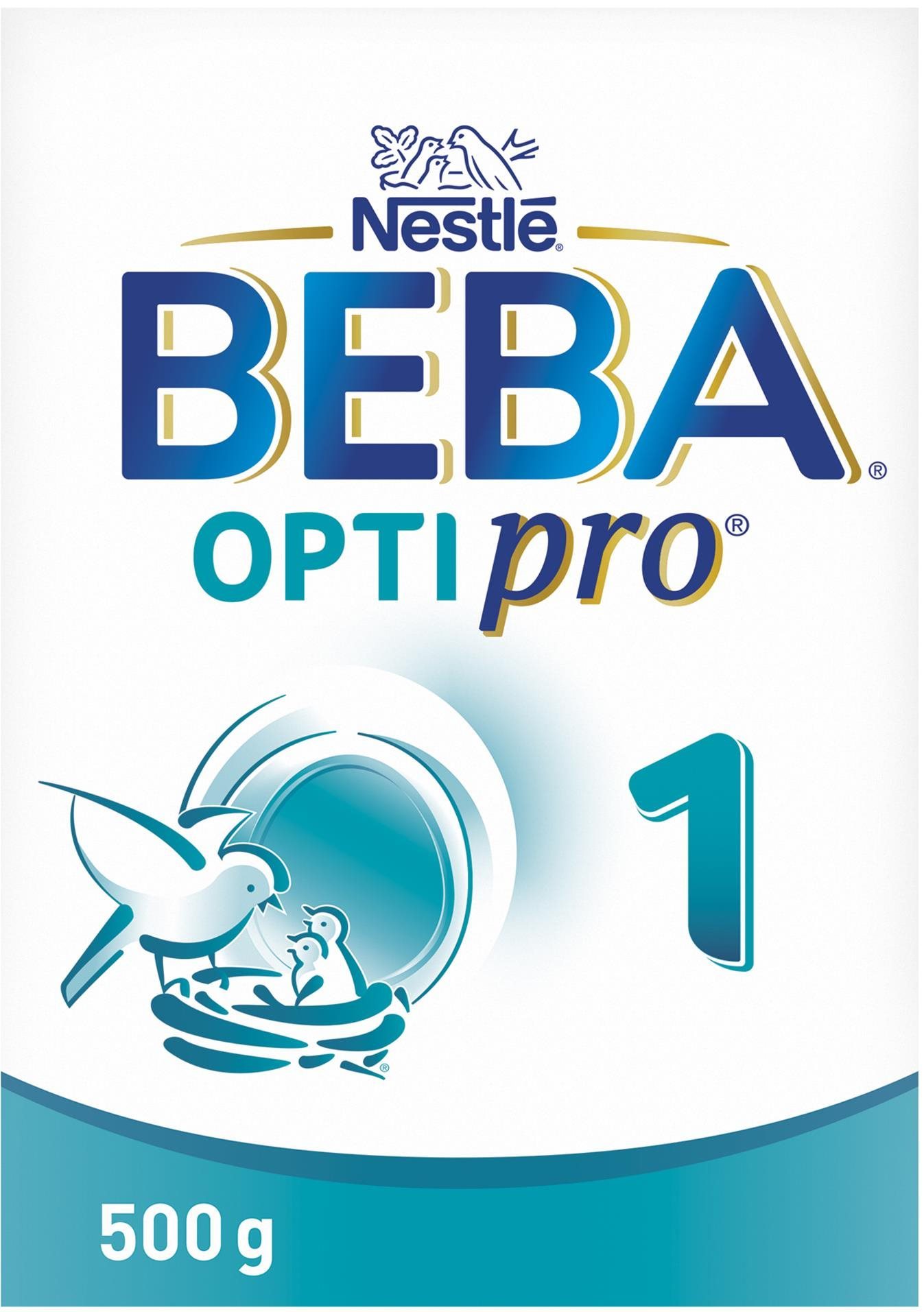 BEBA OPTIPRO® 1 počiatočné dojčenské mlieko, 500 g Dojčenské mlieko
