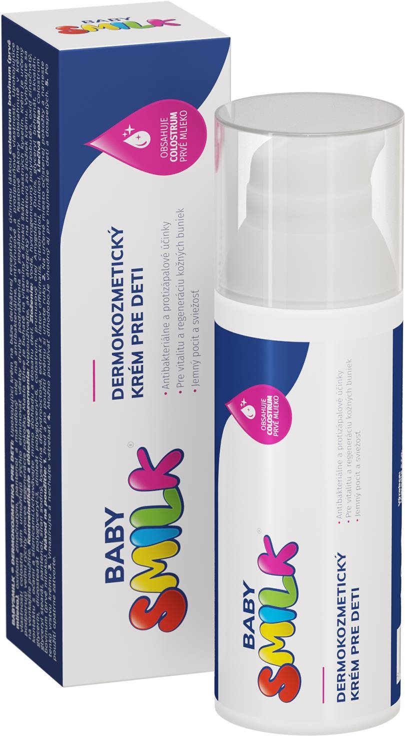Babysmilk dermokozmetický krém pre deti s kolostrom 50 ml Detský...