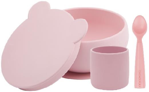 MINIKOIOI étkészlet BLW I, Pinky Pink Gyerek étkészlet