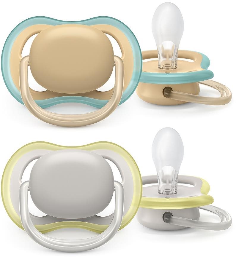 Philips AVENT Ultra Air Cumi, semleges, 0-6 hó, 2 db Cumi