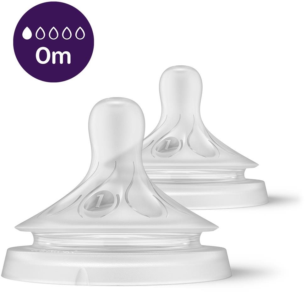 Philips AVENT Natural Response 1 prvý prietok 0 m, 2 ks Cumlík
