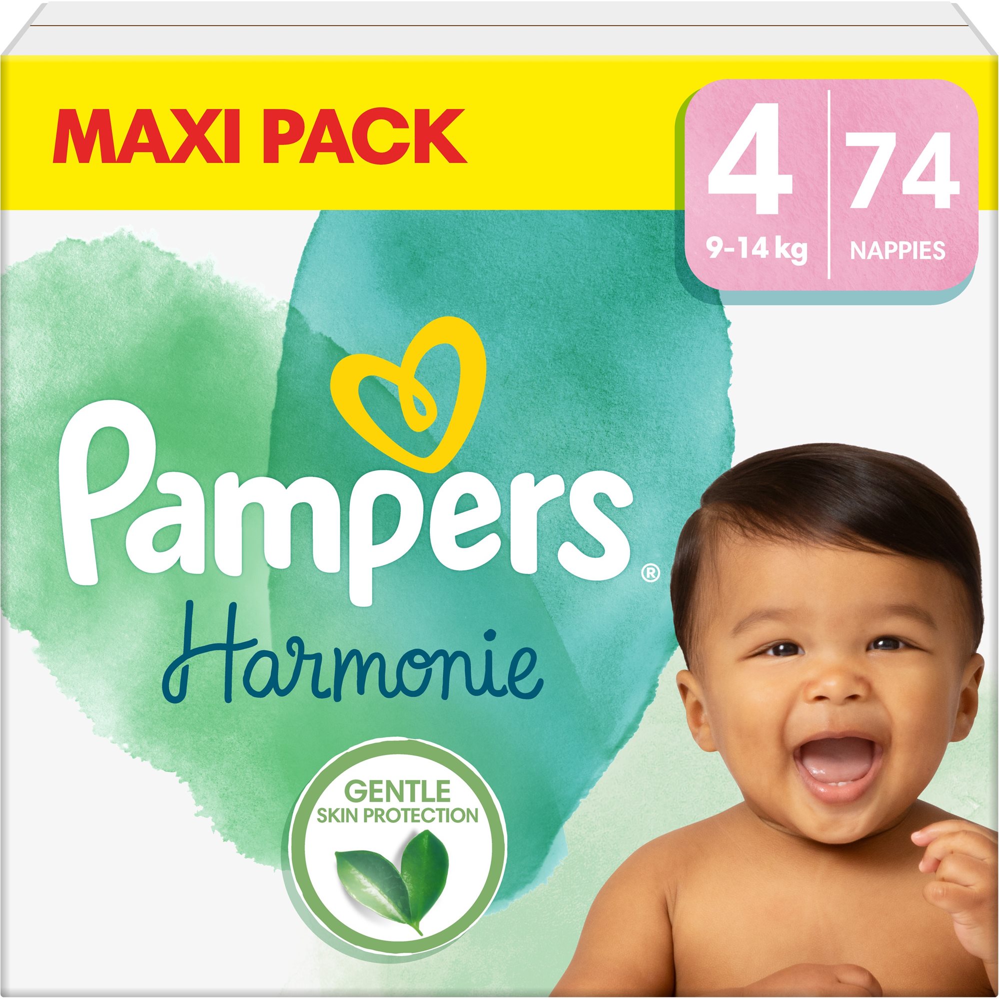 PAMPERS Harmonie 4-es méret (74 db) Eldobható pelenka