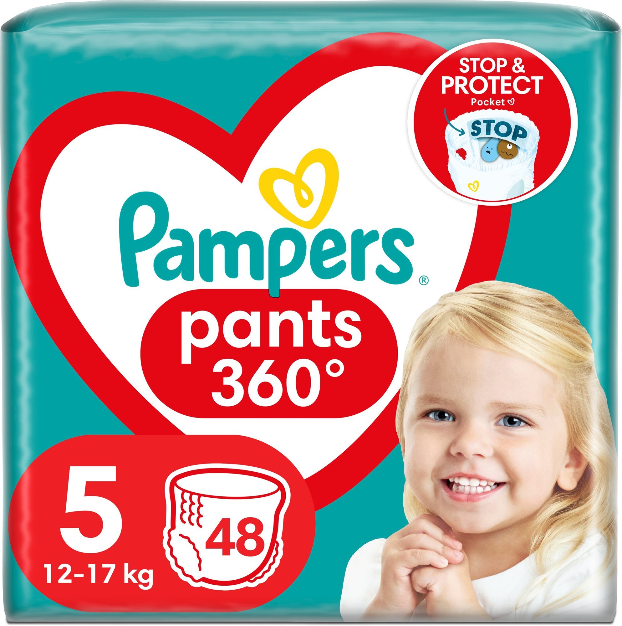 PAMPERS Active Baby Pants, 5 (48 db) Bugyipelenka