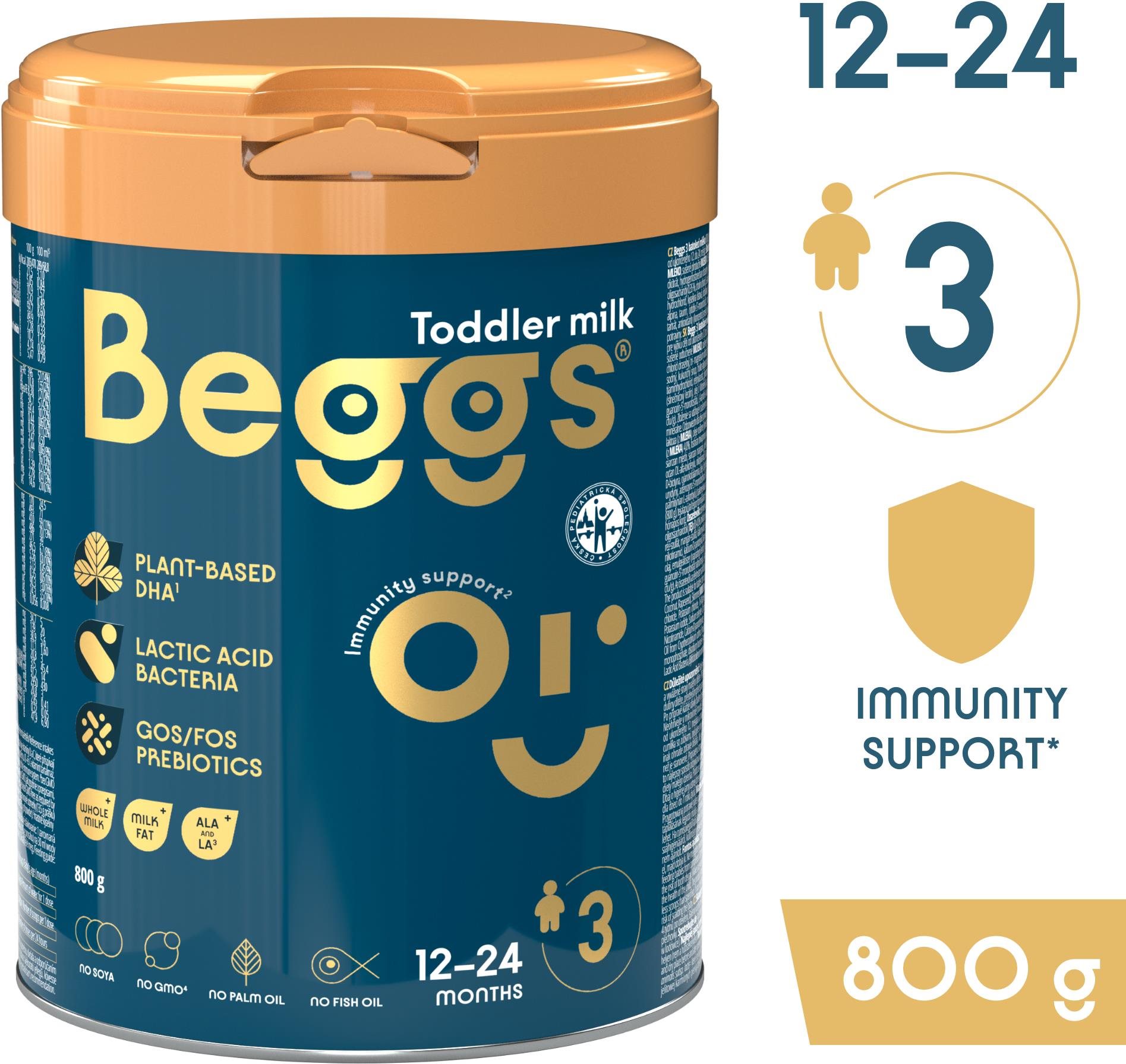 Beggs 3 batolecí mléko, 800 g Kojenecké mléko