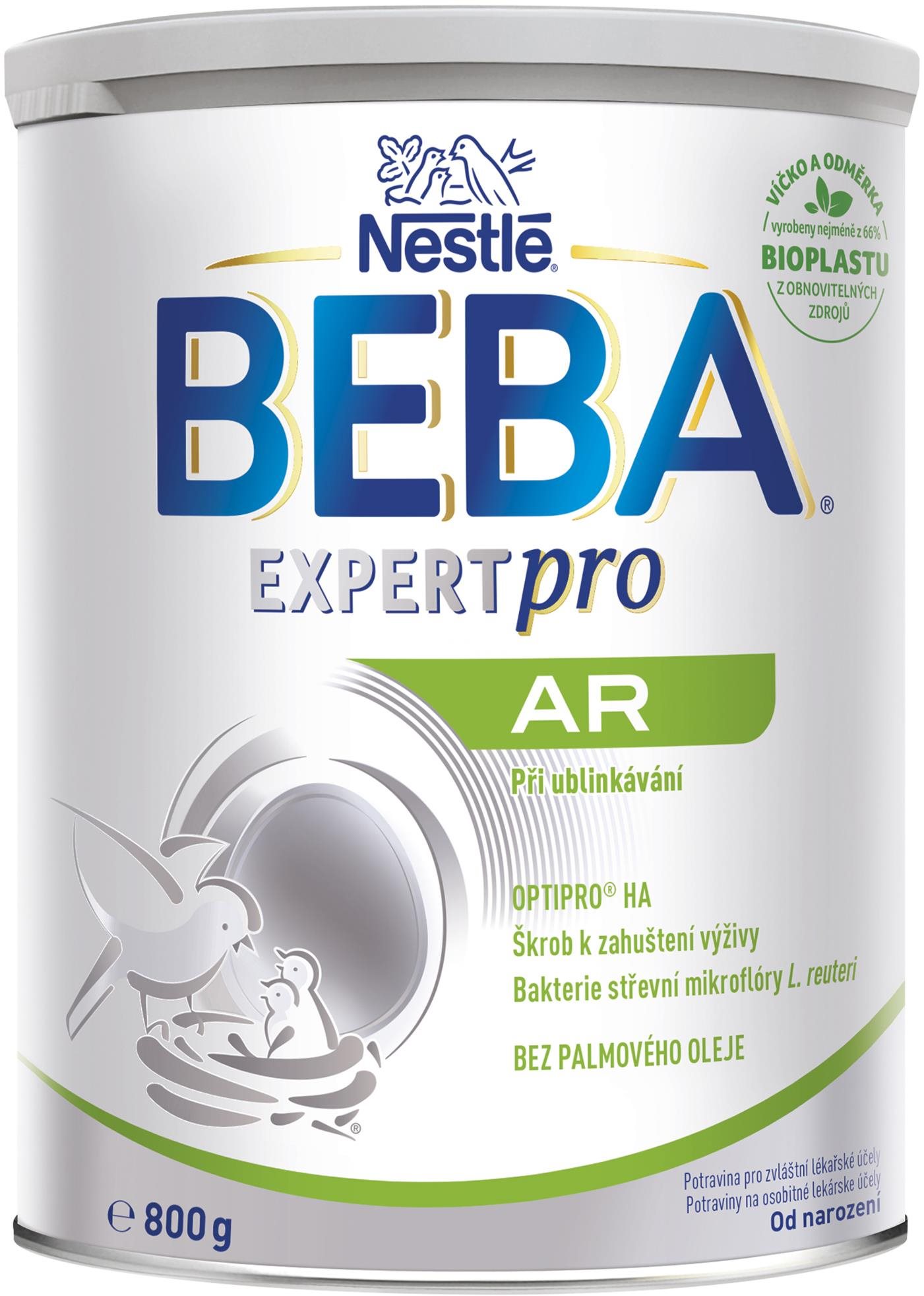 BEBA AR mliečna výživa pri grckaní 800 g Dojčenské mlieko