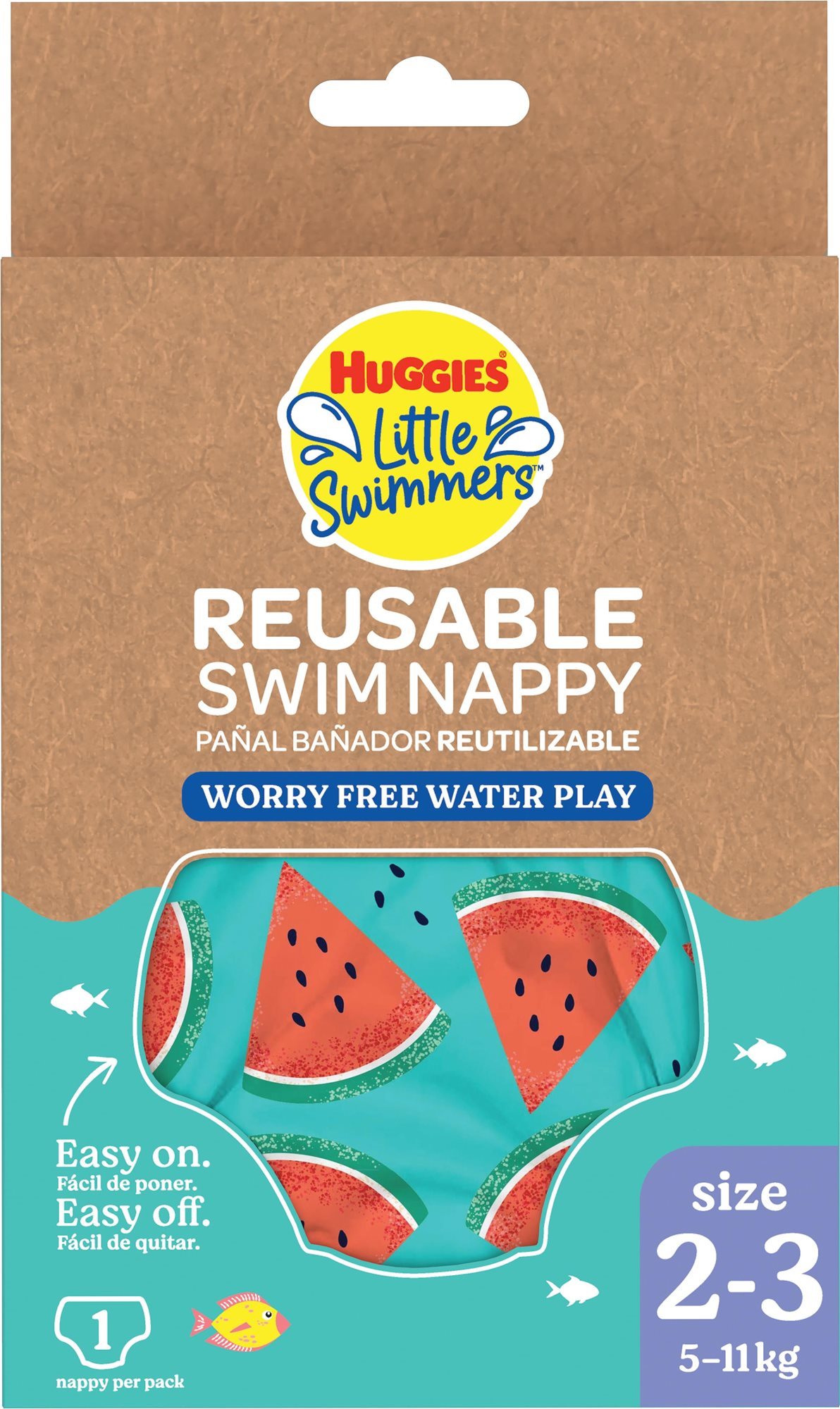 HUGGIES Little Swimmers Nappy vel. 2/3 (5—11 kg) Plenkové plavky