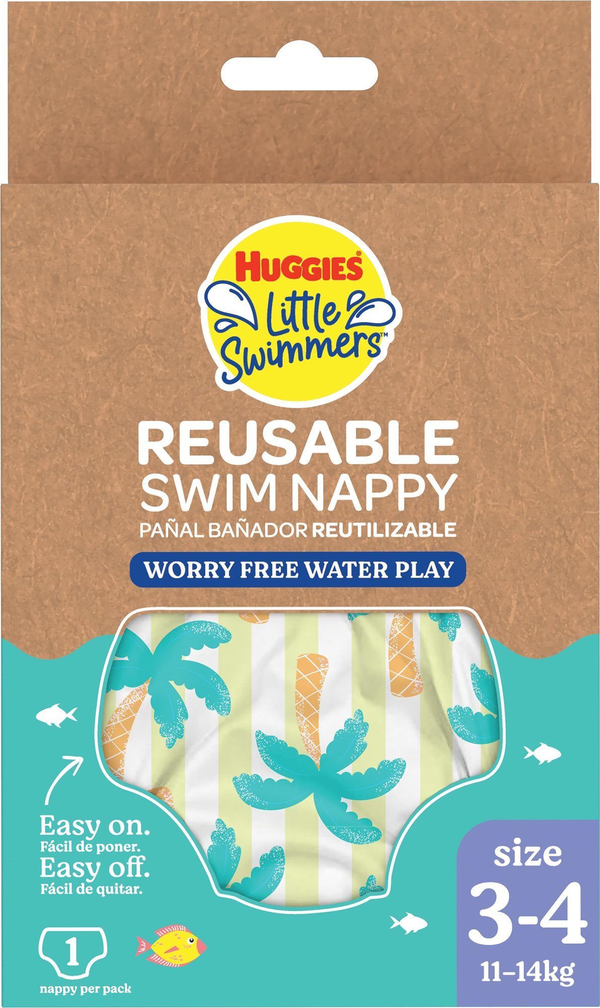 HUGGIES Little Swimmers Nappy 3-4 (11-14 kg) Úszópelenka