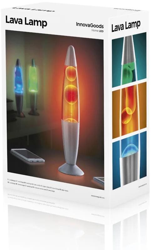 InnovaGoods Magla lávová lampa modrá Dekoratívne osvetlenie