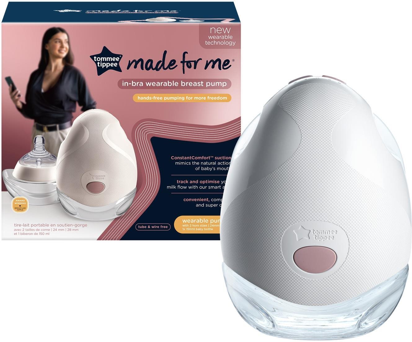 Tommee Tippee Made for Me™ Single Hordható mellszívó Mellszívó