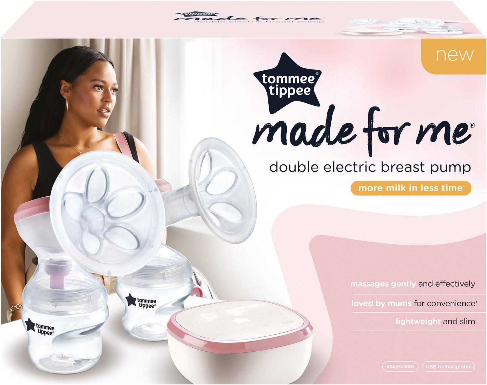 Tommee Tippee Made for Me™ elektrická odsávačka dvojitá Odsávačka...