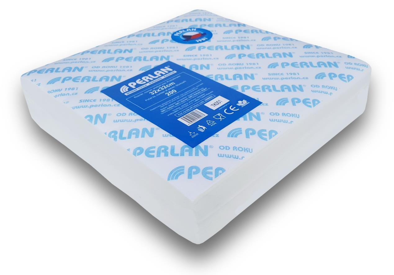 PERLAN netkaná textília 45 g, 32 × 32 cm/200 ks Netkaná textília