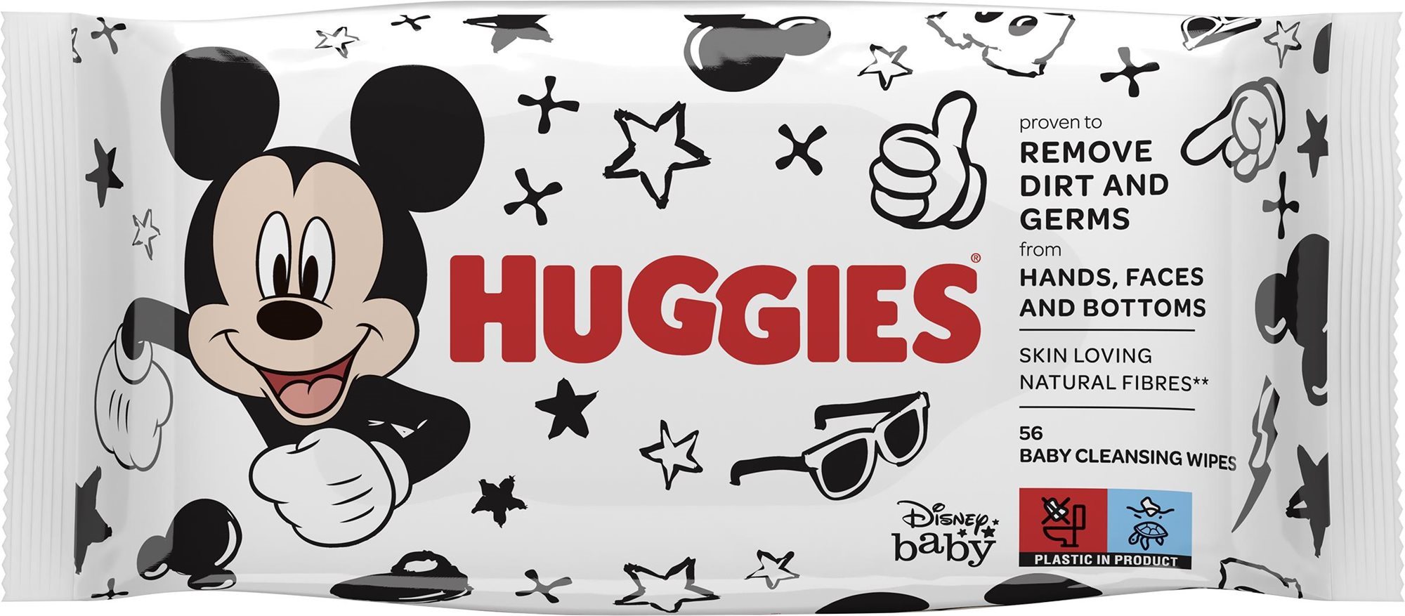 HUGGIES Mickey Mouse - 56db Popsitörlő