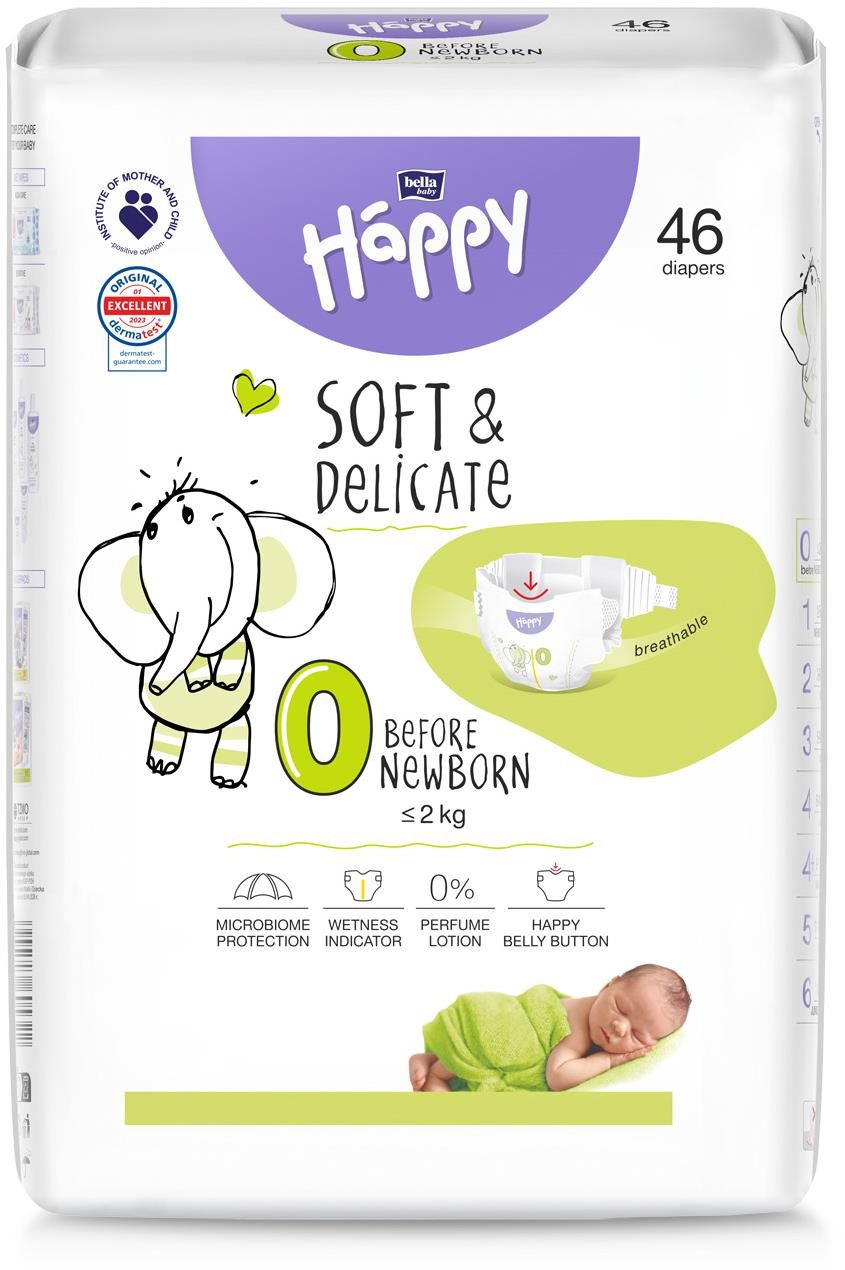 Bella Baby Happy Before New Born (46 db) Eldobható pelenka