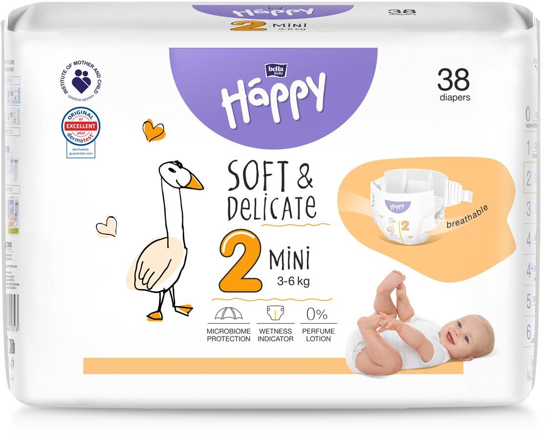 Bella Baby Happy Mini (38 db) Eldobható pelenka