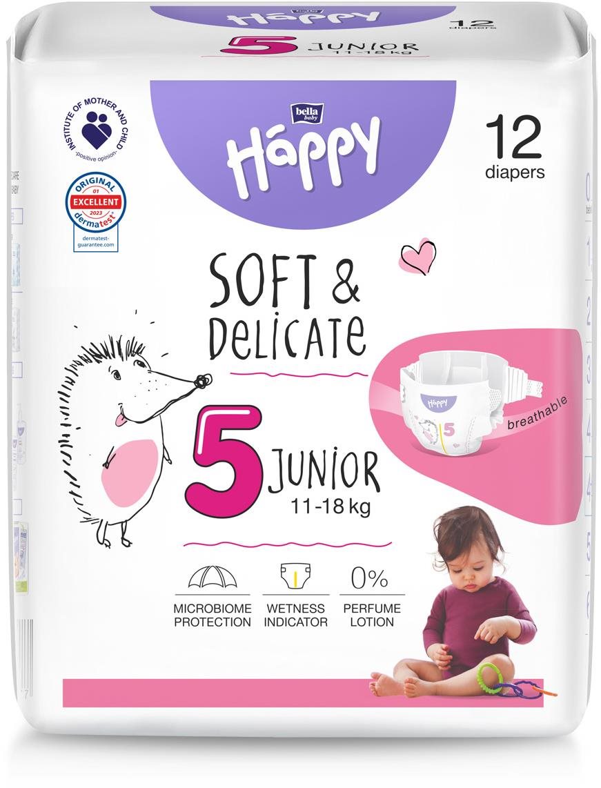 Bella Baby Happy Junior (12 db) Eldobható pelenka