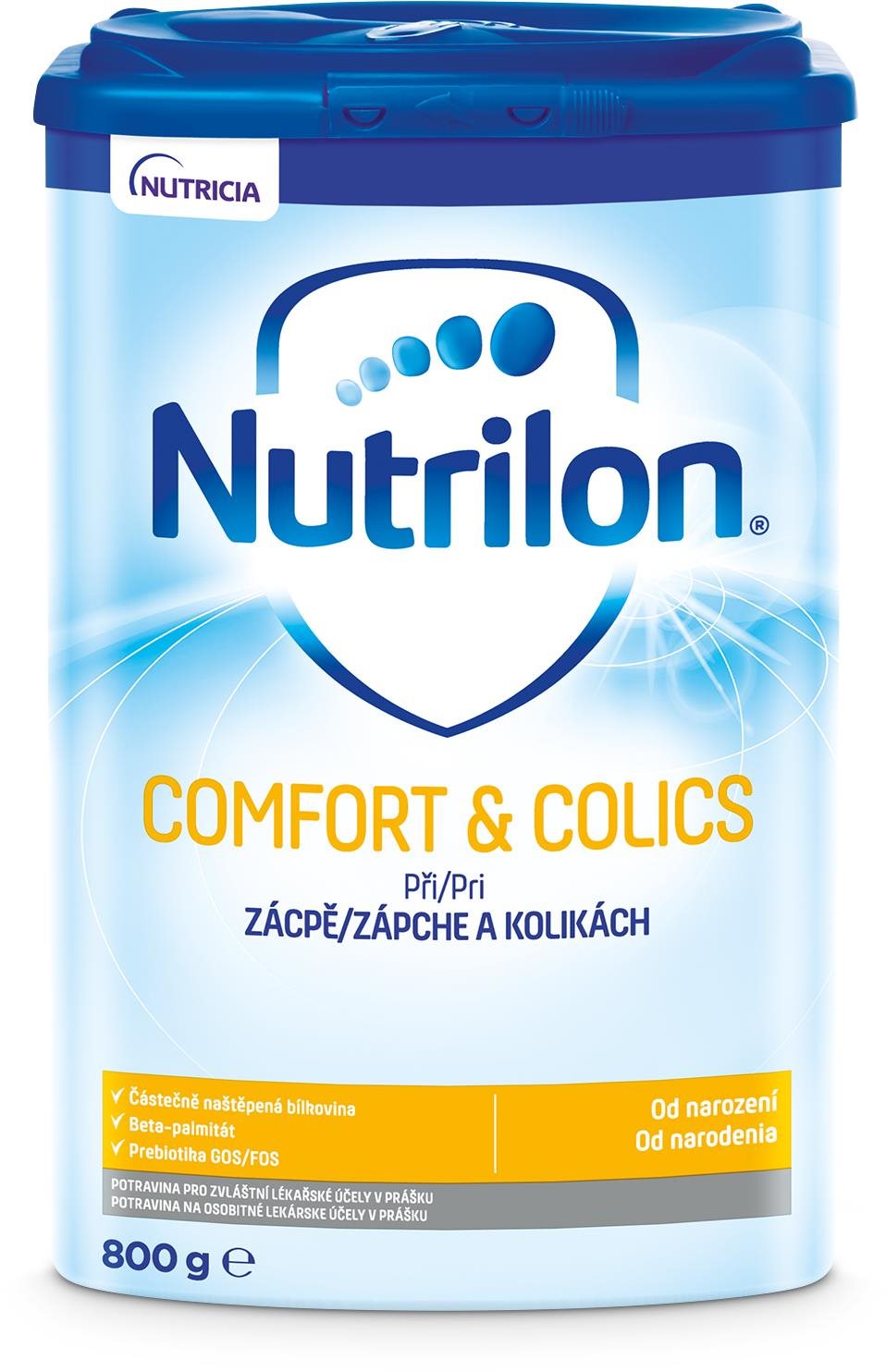Nutrilon Comfort & Colics špeciálne počiatočné dojčenské mlieko 800...