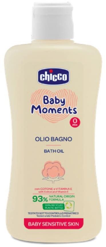 CHICCO Baby Moments Sensitive Fürdőolaj, 200 ml Babaolaj