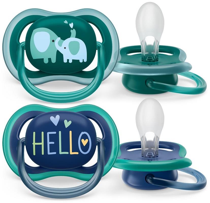 Philips AVENT Ultra Air 18 m+ fiú (elefánt), 2 db Cumi