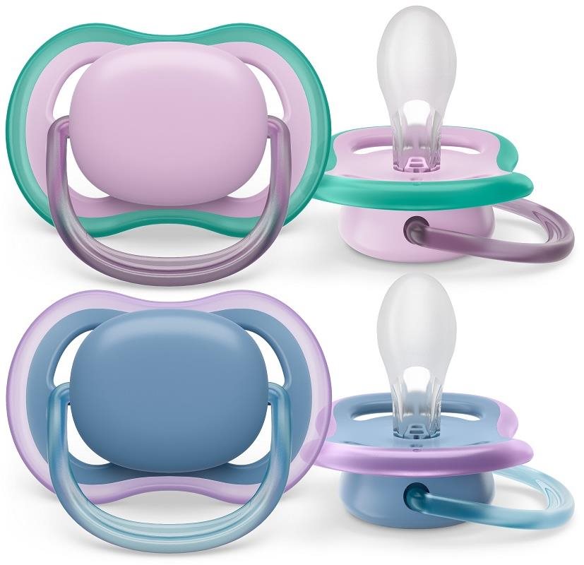 Philips AVENT Ultra Air Neutral 6 – 18 m dievča modrá, 2 ks Cumlík