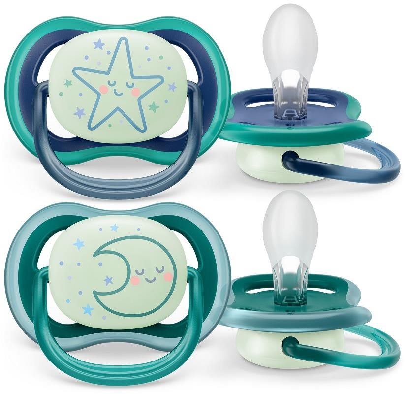 Philips AVENT Ultra Air éjszakai 6-18 m kisfiú, 2 db Cumi