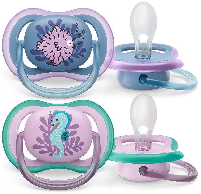 Philips AVENT Ultra Air 6–18 m lányos (tenger), 2 db Cumi