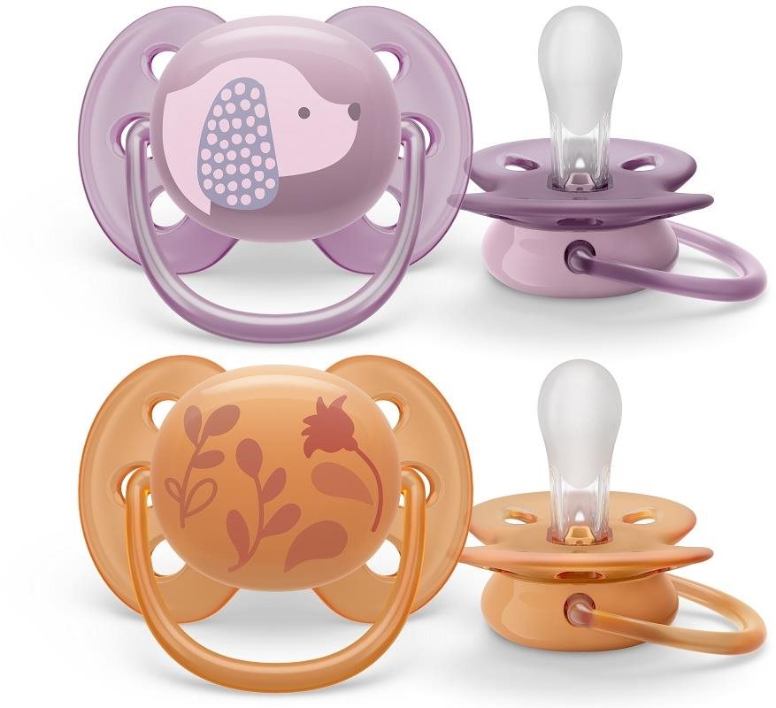 Philips AVENT Ultrasoft Premium zvieratko 6 – 18 m dievča, 2 ks...