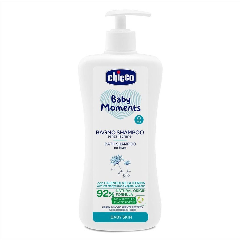CHICCO Baby Moments 0m+ Baby Skin, 750 ml Dětský šampon