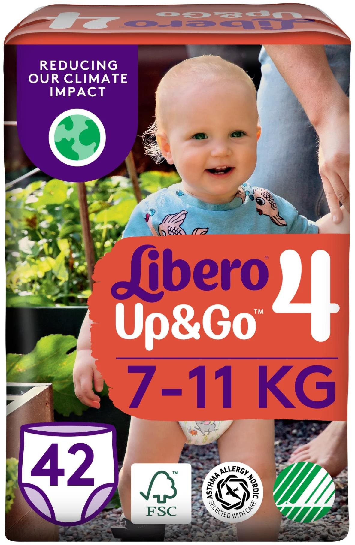 Libero Up&Go 4-es méret (42 db) Bugyipelenka