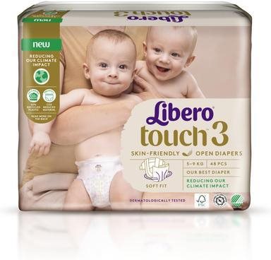 Libero Touch Jumbo, 3 (48 db) Eldobható pelenka