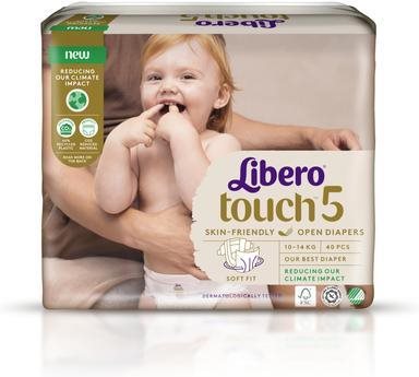 Libero Touch 5 Jumbo méret (40 db) Eldobható pelenka