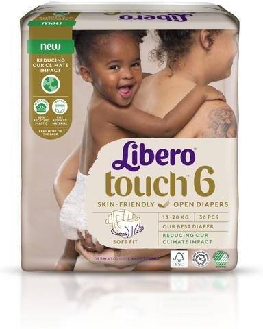 Libero Touch 6-os méret Jumbo (36 db) Eldobható pelenka