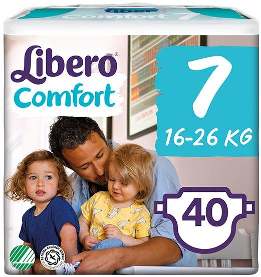 Libero Comfort 7-es méret Jumbo (38 db) Eldobható pelenka