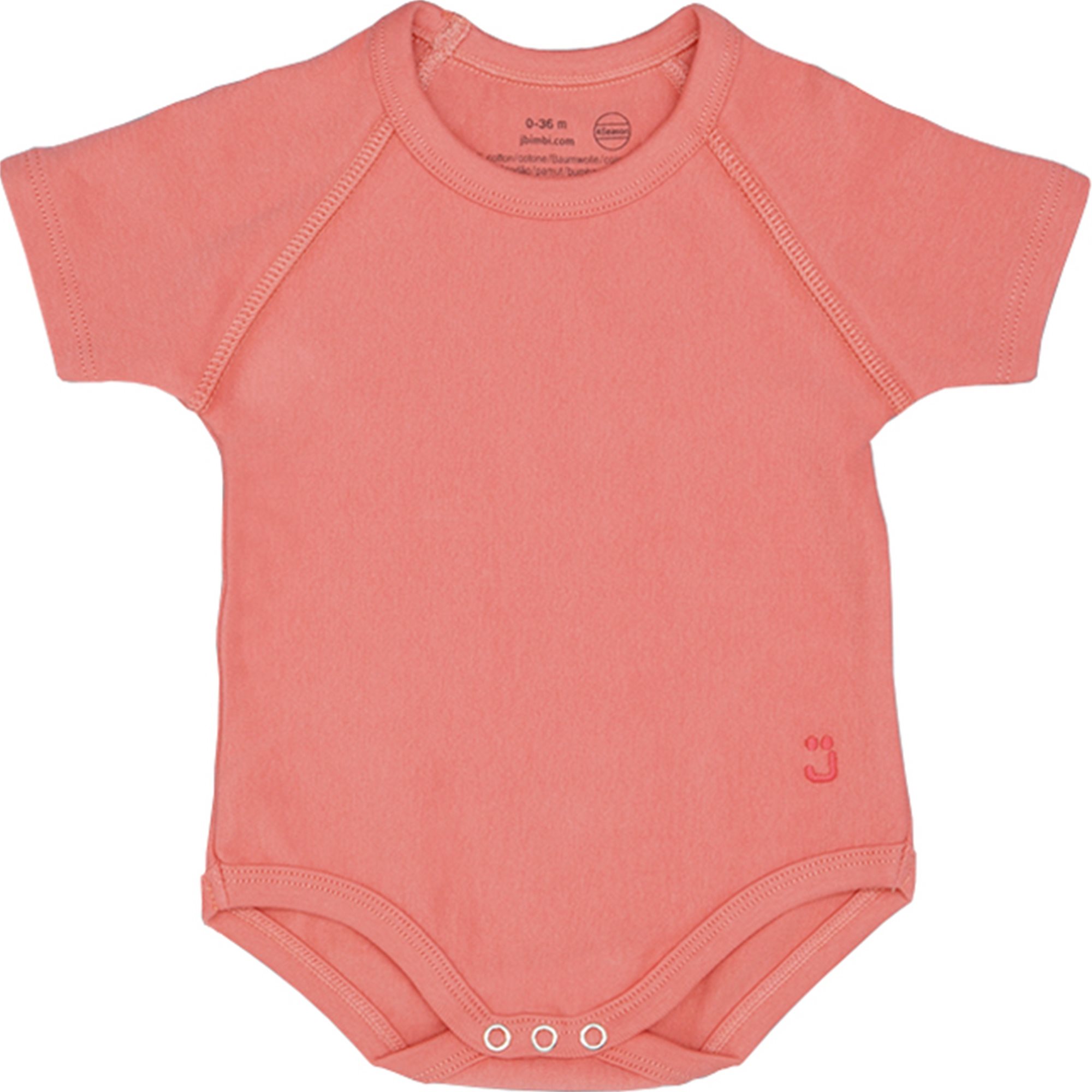 J BIMBI Rastúce body 0-36 m 4Season Coral Red Body pre bábätko