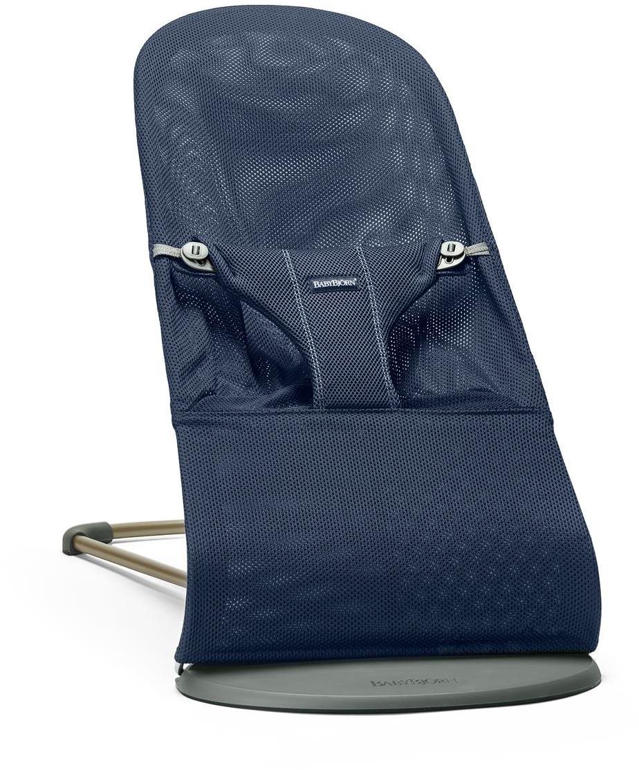 Babybjörn Bliss Navy Blue Mesh Detské ležadlo
