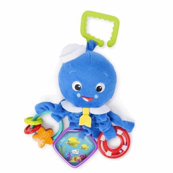 DISNEY BABY Hračka aktívna chobotnička na C-krúžku Octopus™ Hračka...