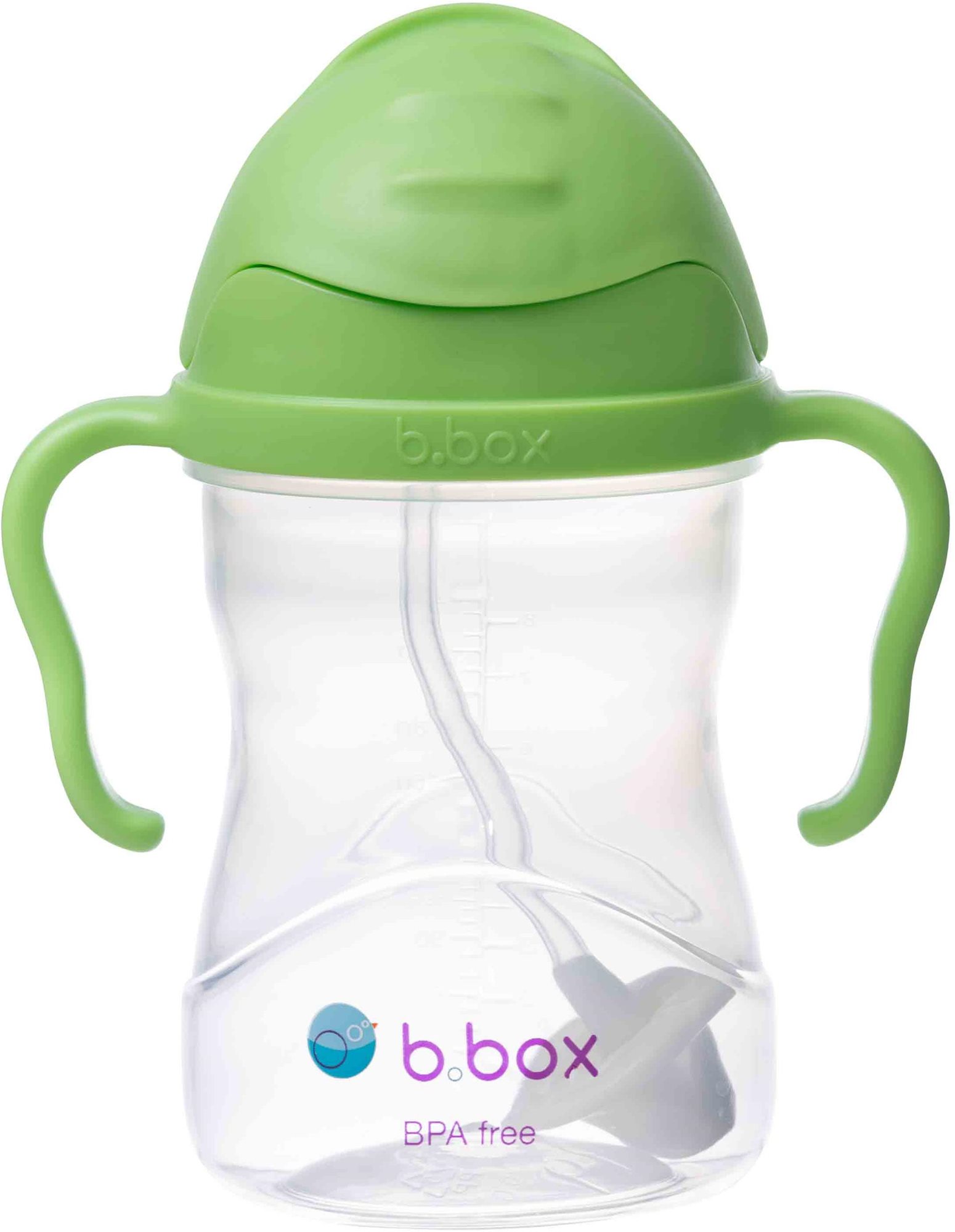 B.Box Hrnček so slamkou – jablko 240 ml Detský hrnček