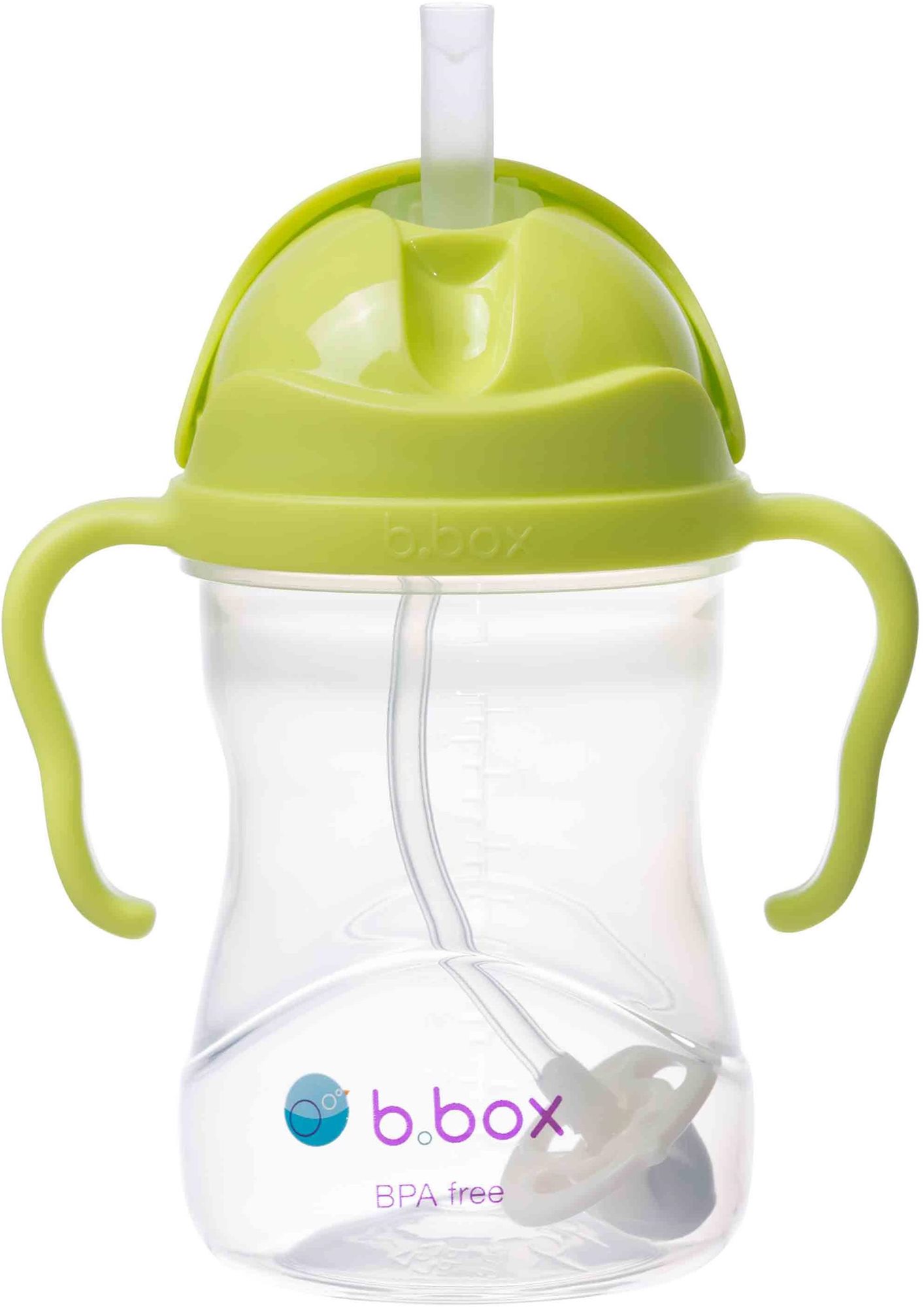 B.Box Hrnček so slamkou – ananás 240 ml Detský hrnček