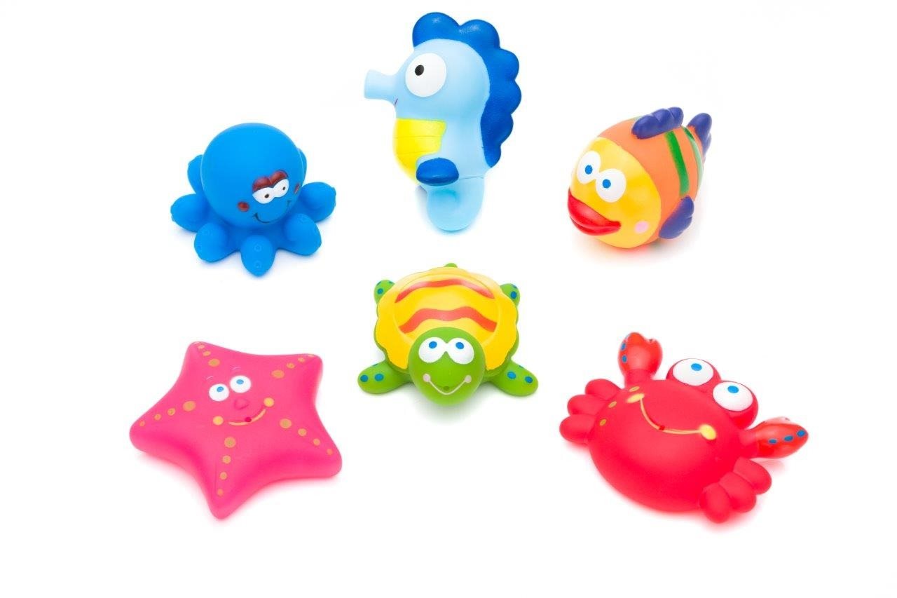 FILLIKID Zvieratká do vane colorful Hračka pre najmenších