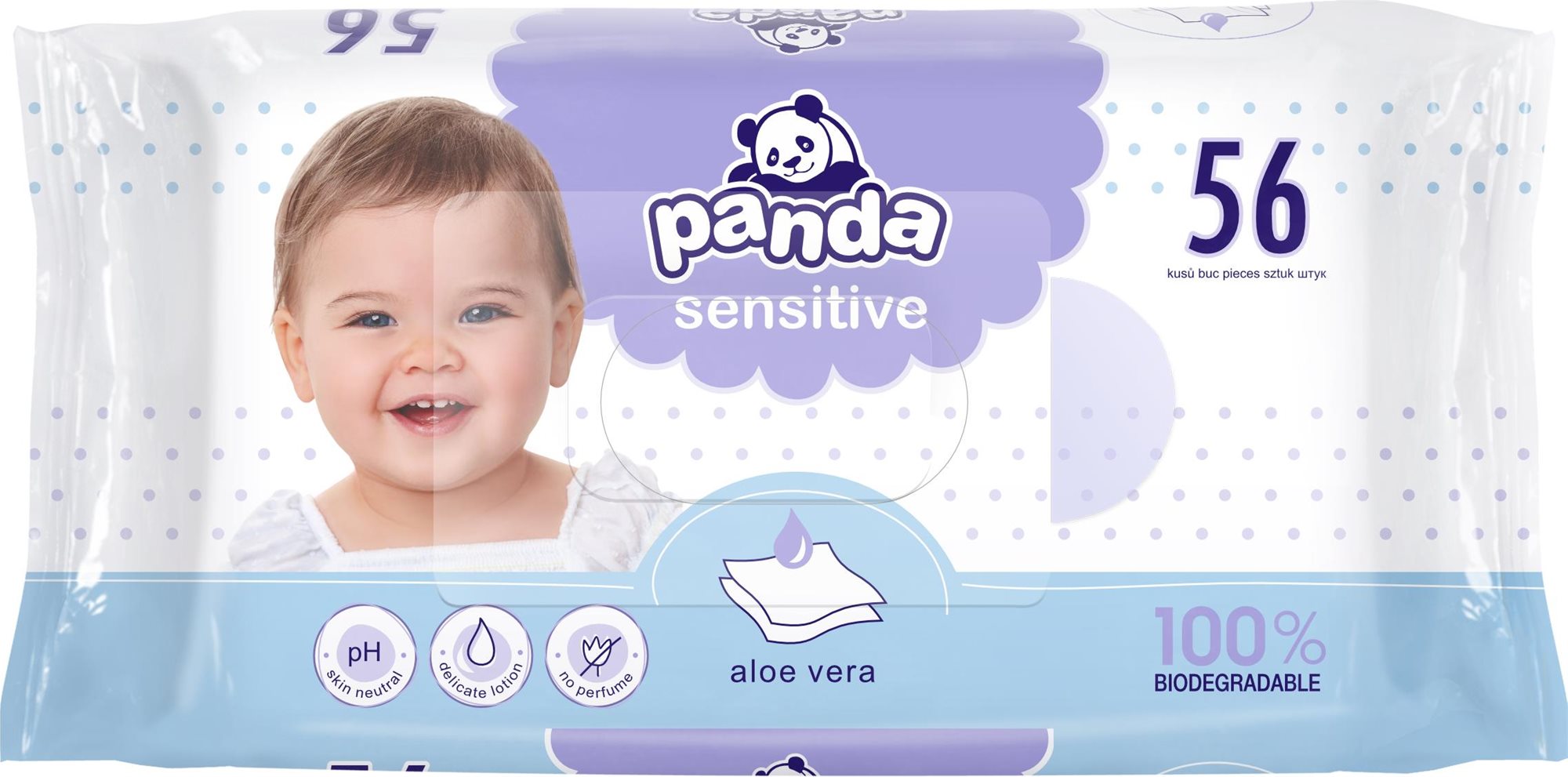 PANDA Sensitive 56 db Popsitörlő