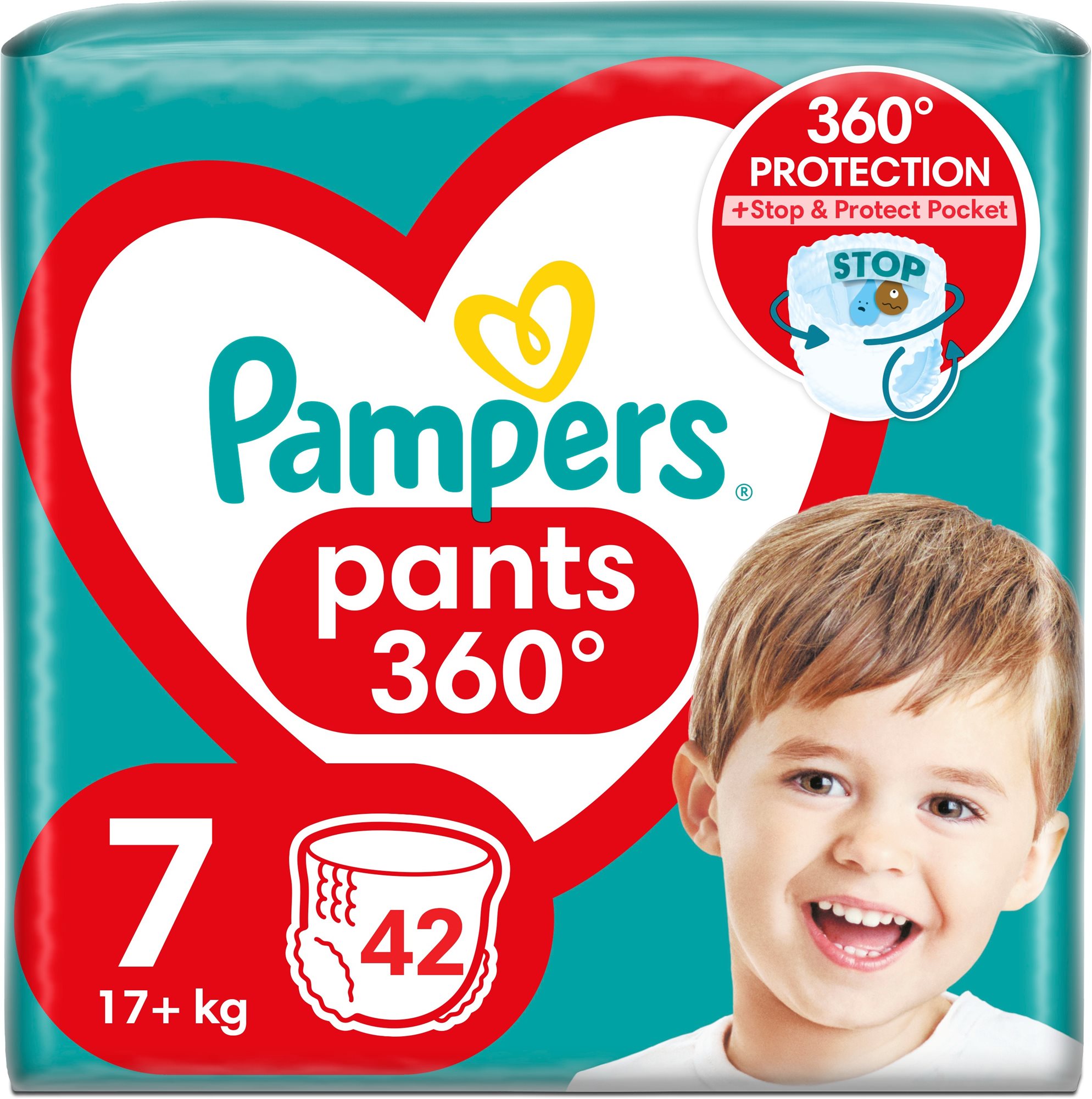 Pampers Pants, 7 (42 db) Bugyipelenka