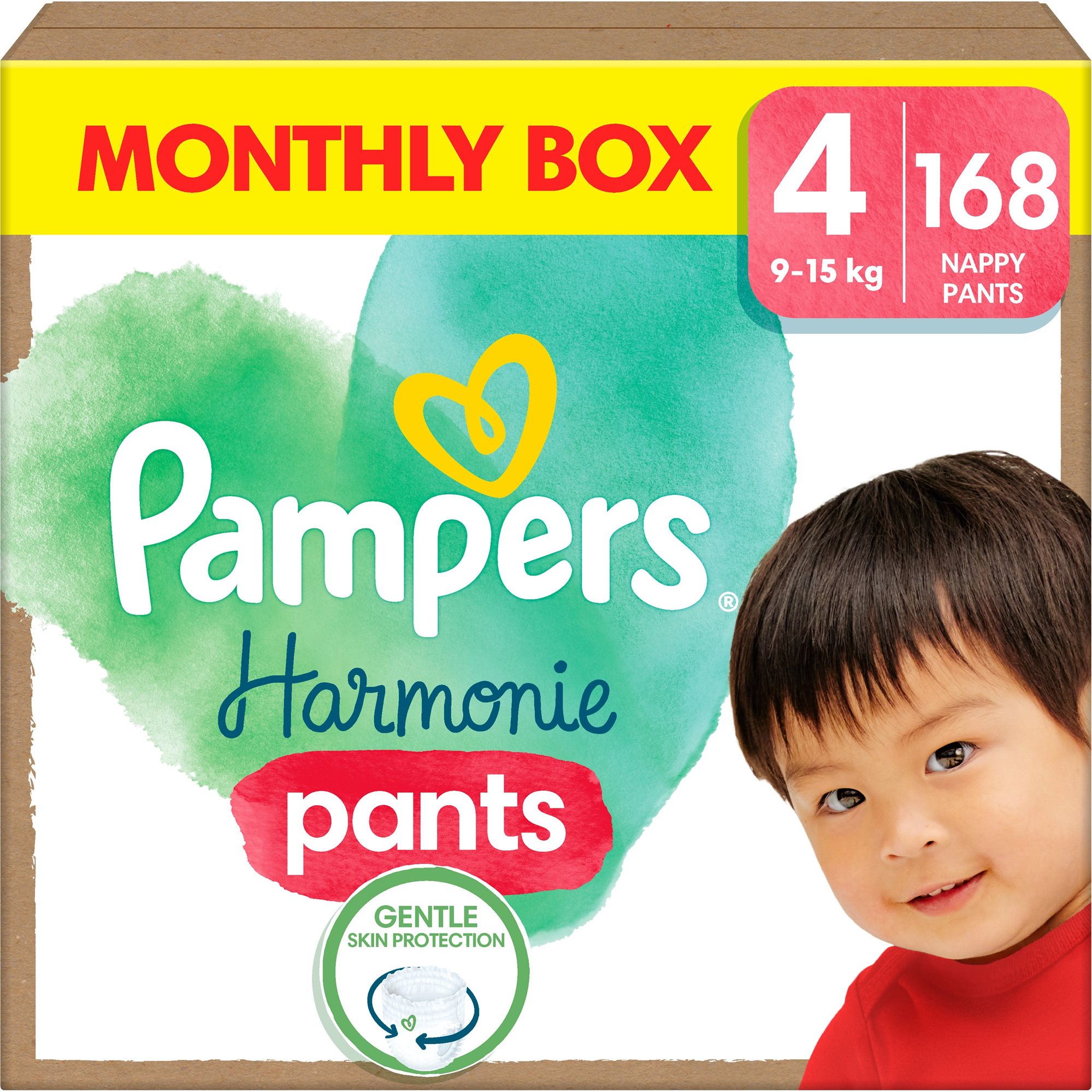 Pampers Pants Harmonie, 4 (168 db) Bugyipelenka